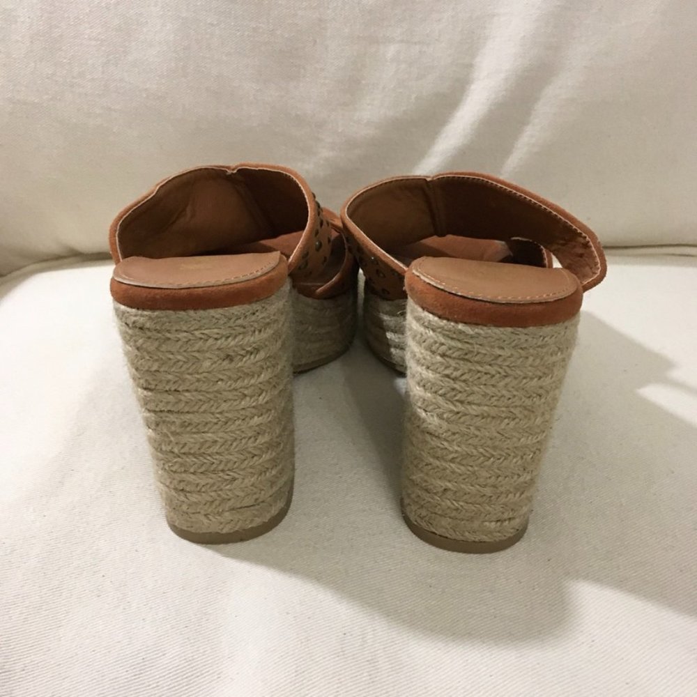 Mi,Im Ada Stud Espadrilles Platform Clog Nwot - image 3